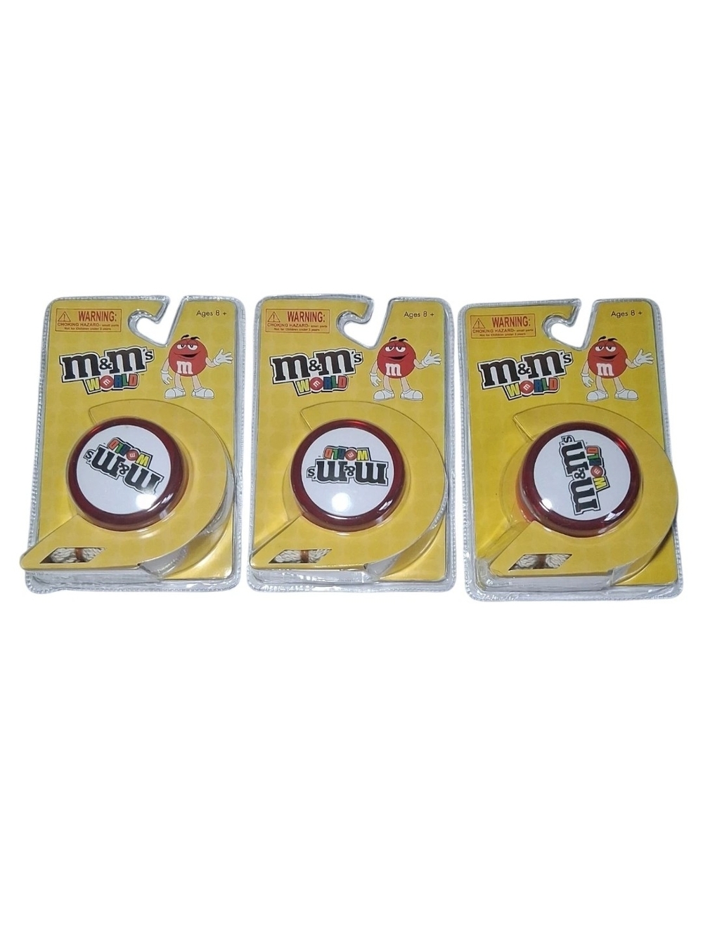 3 PK M&M'S Yo Yo